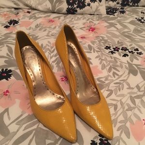 Yellow BCBGirls Yellow Heels